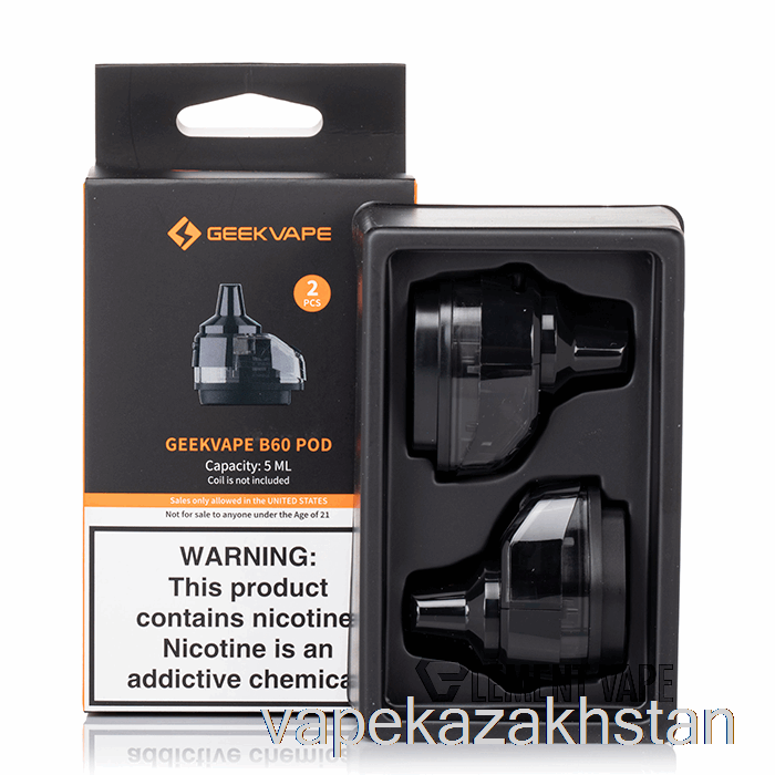 Vape Kazakhstan Geek Vape B60 Aegis Boost 2 Replacement Pods 5mL B60 Aegis Boost 2 Pods